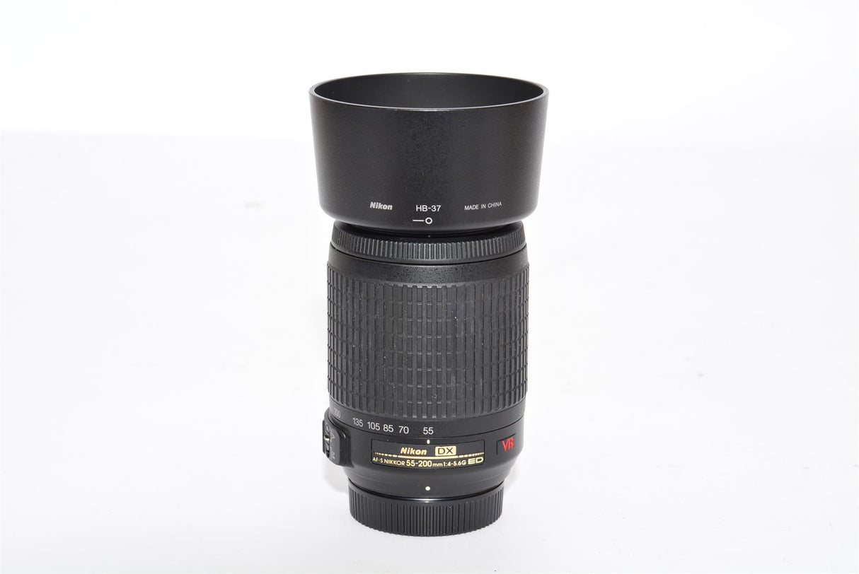 Used Nikon AF-S Nikkor 55-200mm f/4-5.6 DX G ED VR Lens