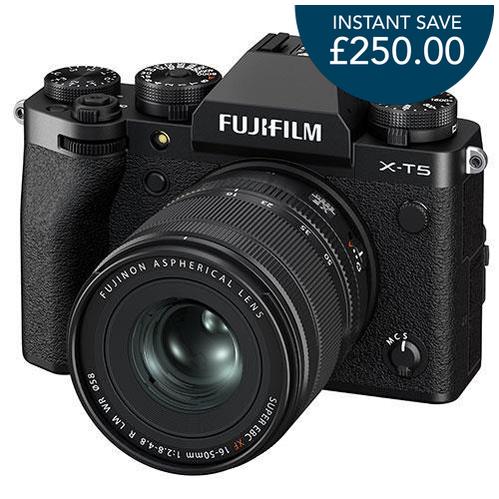 Fujifilm X-T5 Kit with XF 16-50mm lens - Black