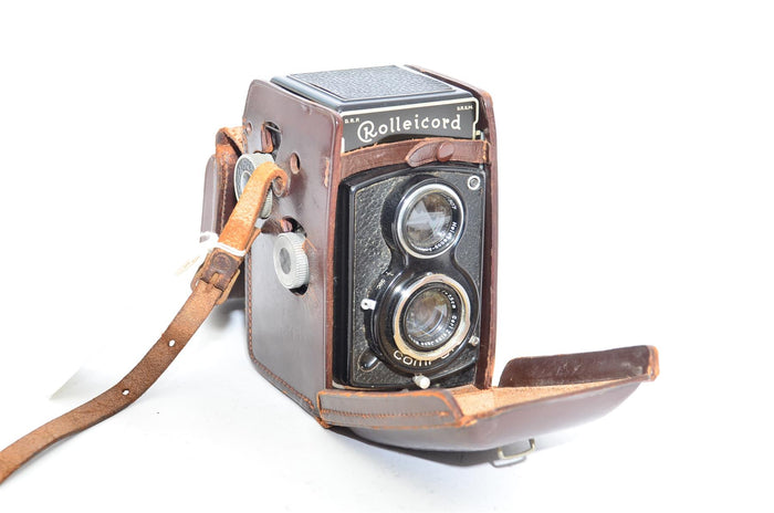 Used Rolleicord Type 2 With 35mm Back Case