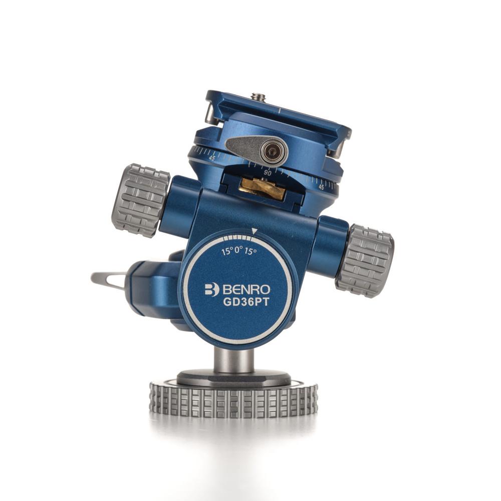Benro GD36PT Geared Drive 3-Way Tripod Head