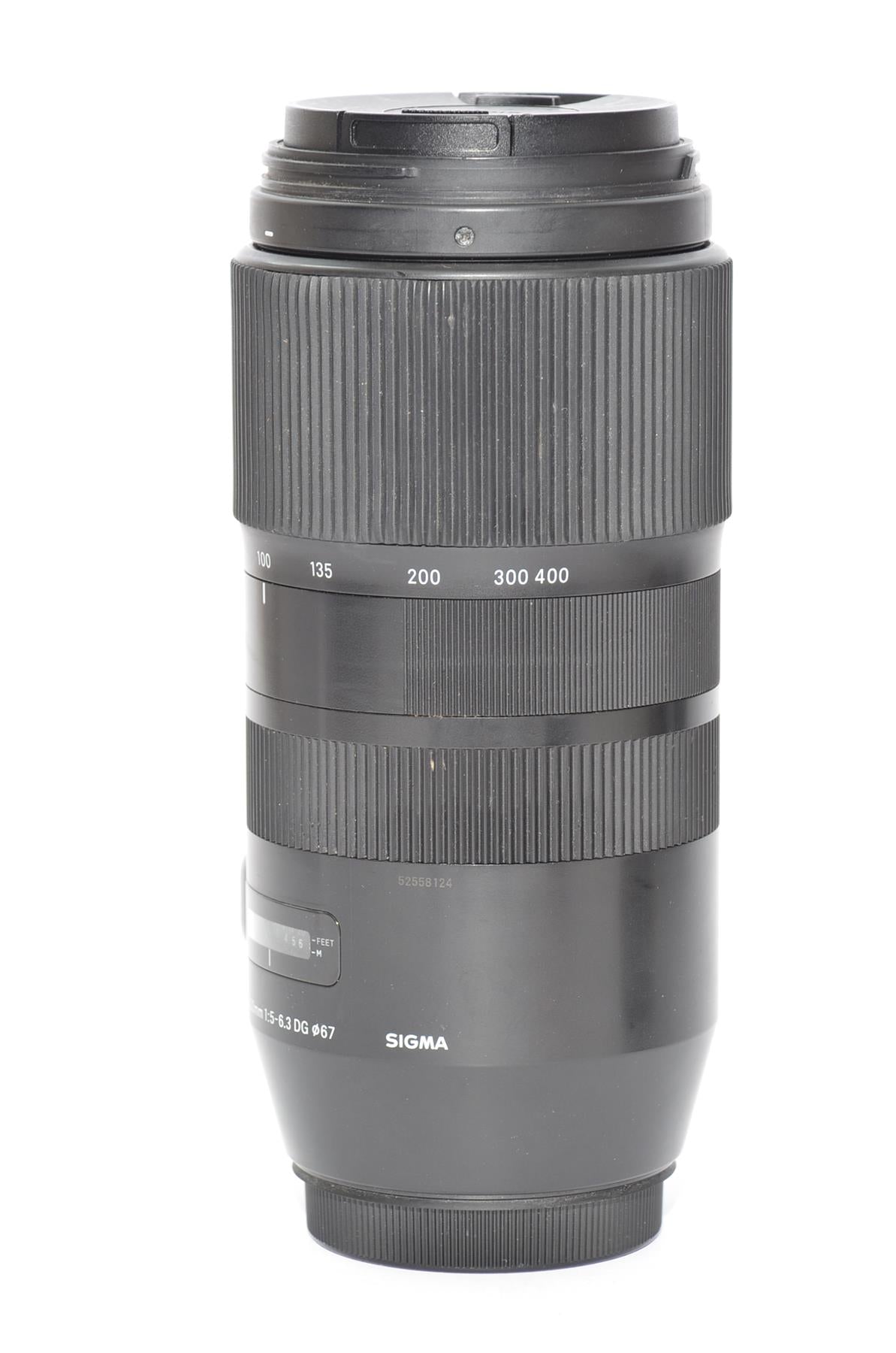 Used Sigma 100-400mm f/5-6.3 DG For Canon