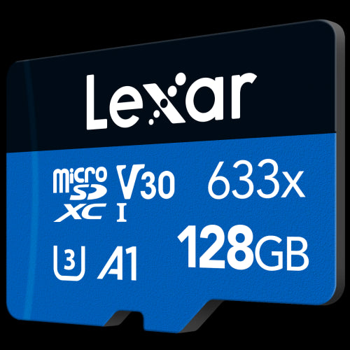 Lexar Micro SDXC UHS-1- Blue Series - V10 633x 100MB/s - 128GB