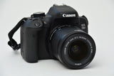 Used Canon EOS 750D with EF-S 18-55mm IS STM Kit