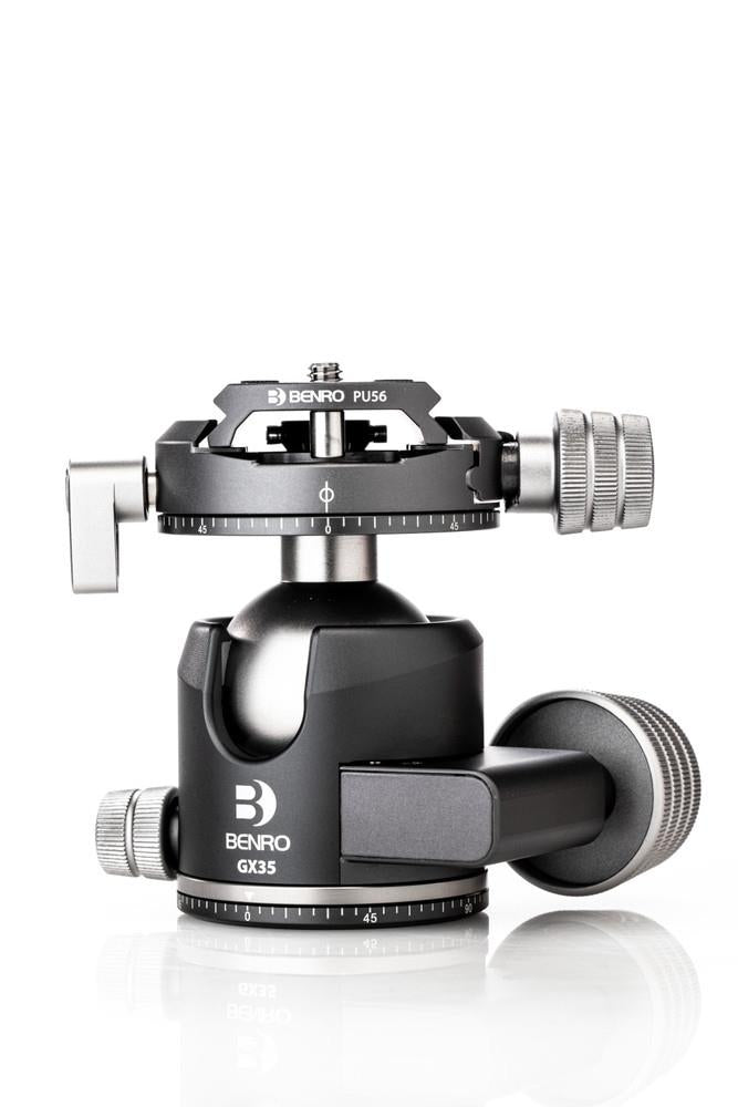 Benro GX35 Low Profile Ball Head PU56 Plate