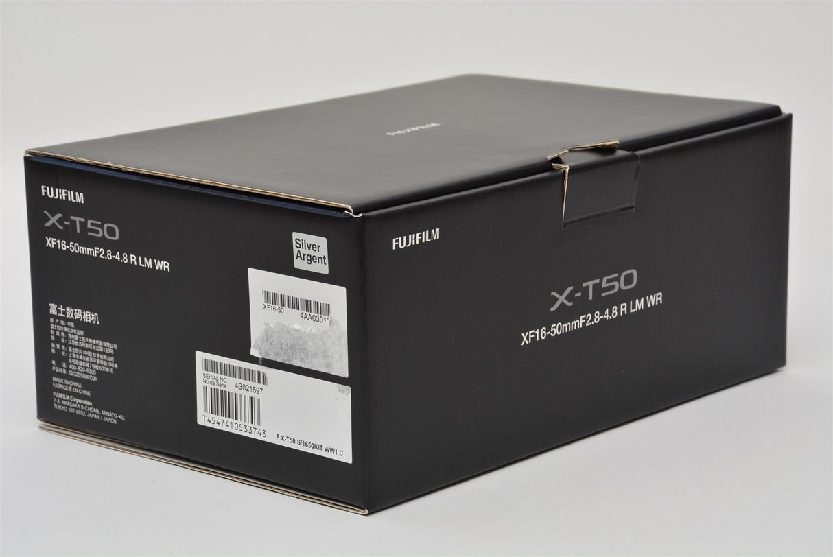 Used Fujifilm X-T50 Camera Body - Silver