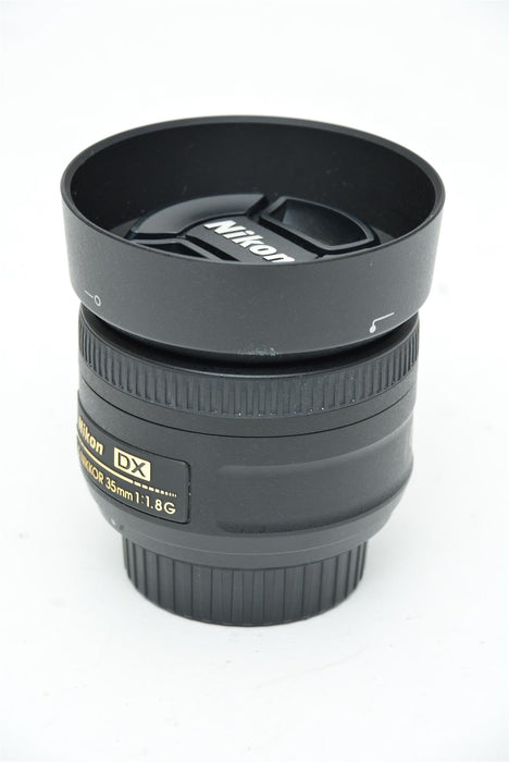 Used Nikon DX AF-s Nikkor 35mm f/1.8G Lens