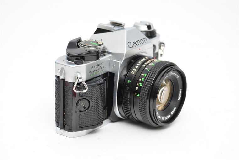 Used Canon AE-1 35mm Film Camera