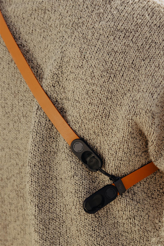 Peak Design Form Leather Camera Strap Short - Amber