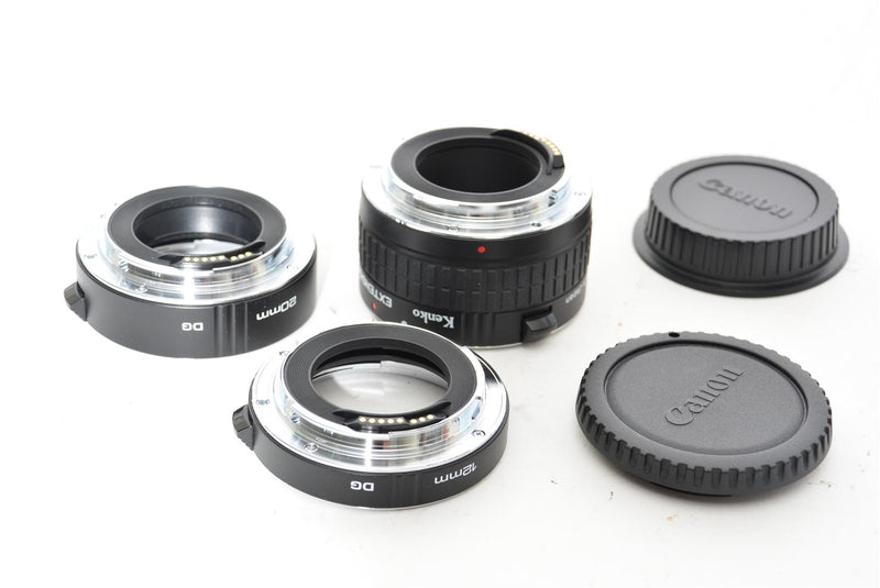 Used Kenko DG Extension Tube Set For Canon