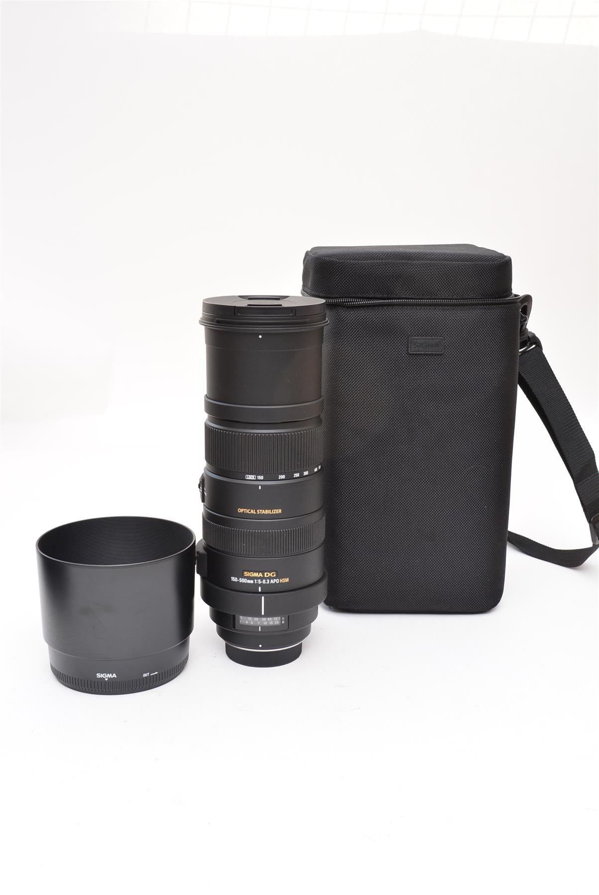 Used Sigma DG 150-500mm f/5-6.3 APO HSM Pentax Lens