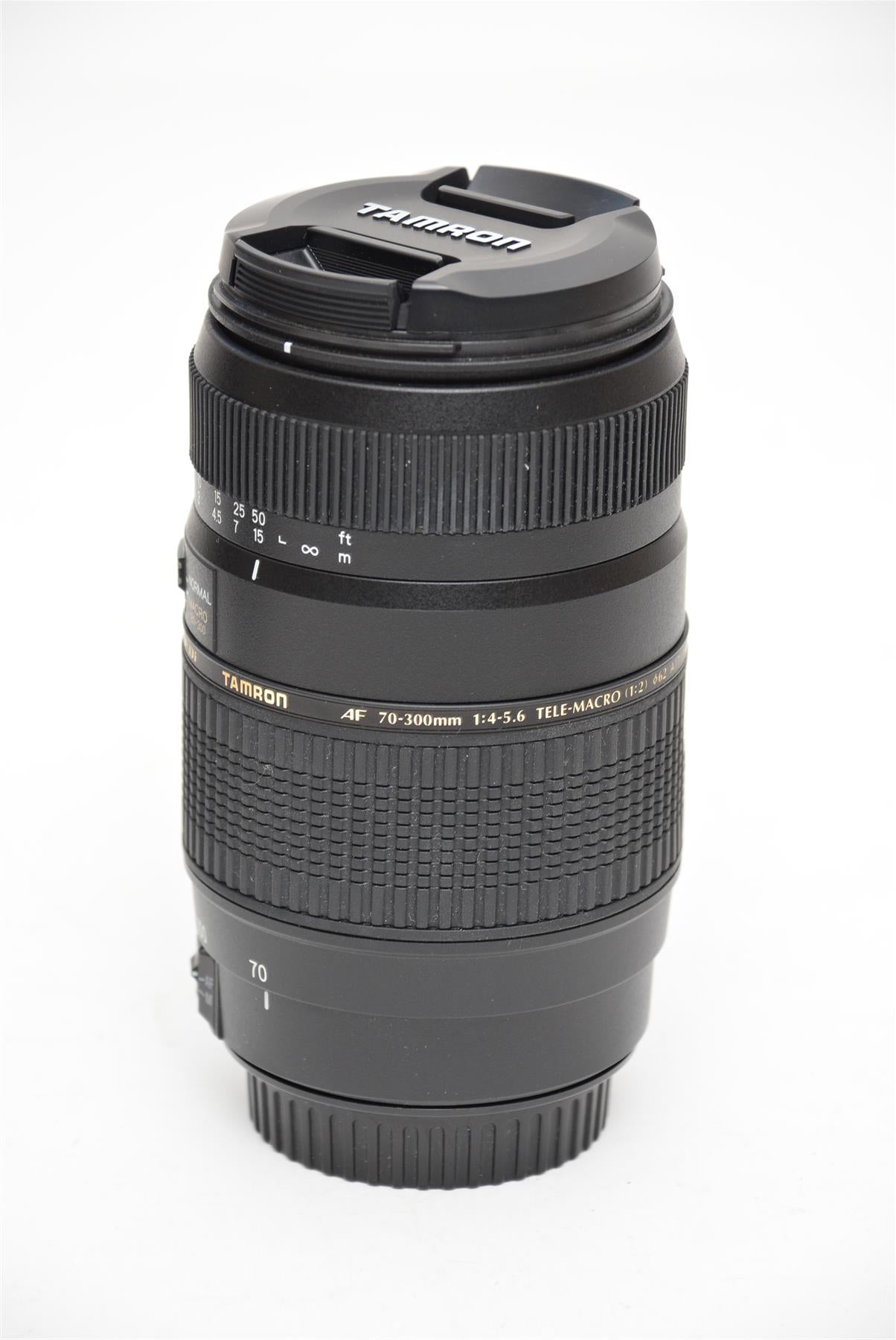 Used Tamron AF 70-300mm f/4-5.6 Tele Macro Canon Lens