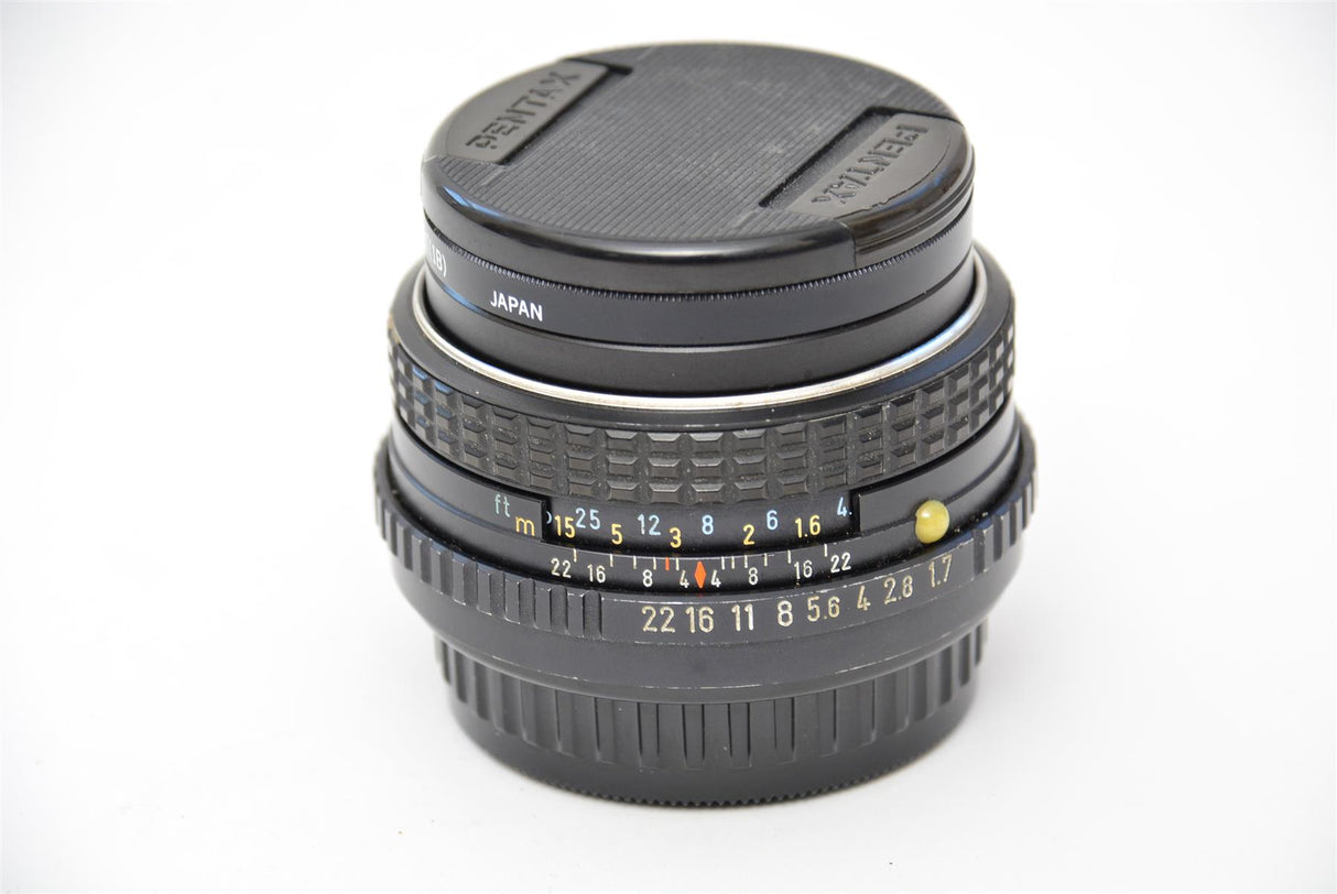 Used Pentax-M SMC 50mm f/1.7 K Mount Lens
