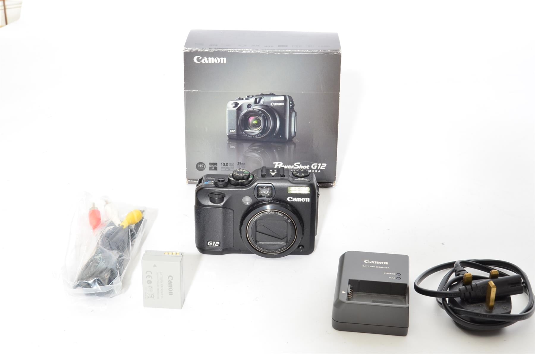 Used Canon Powershot G12 Compact Digitial Camera – Cambrian