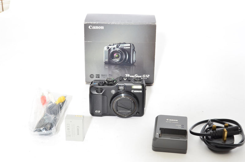 Used Canon Powershot G12 Compact Digitial Camera – Cambrian
