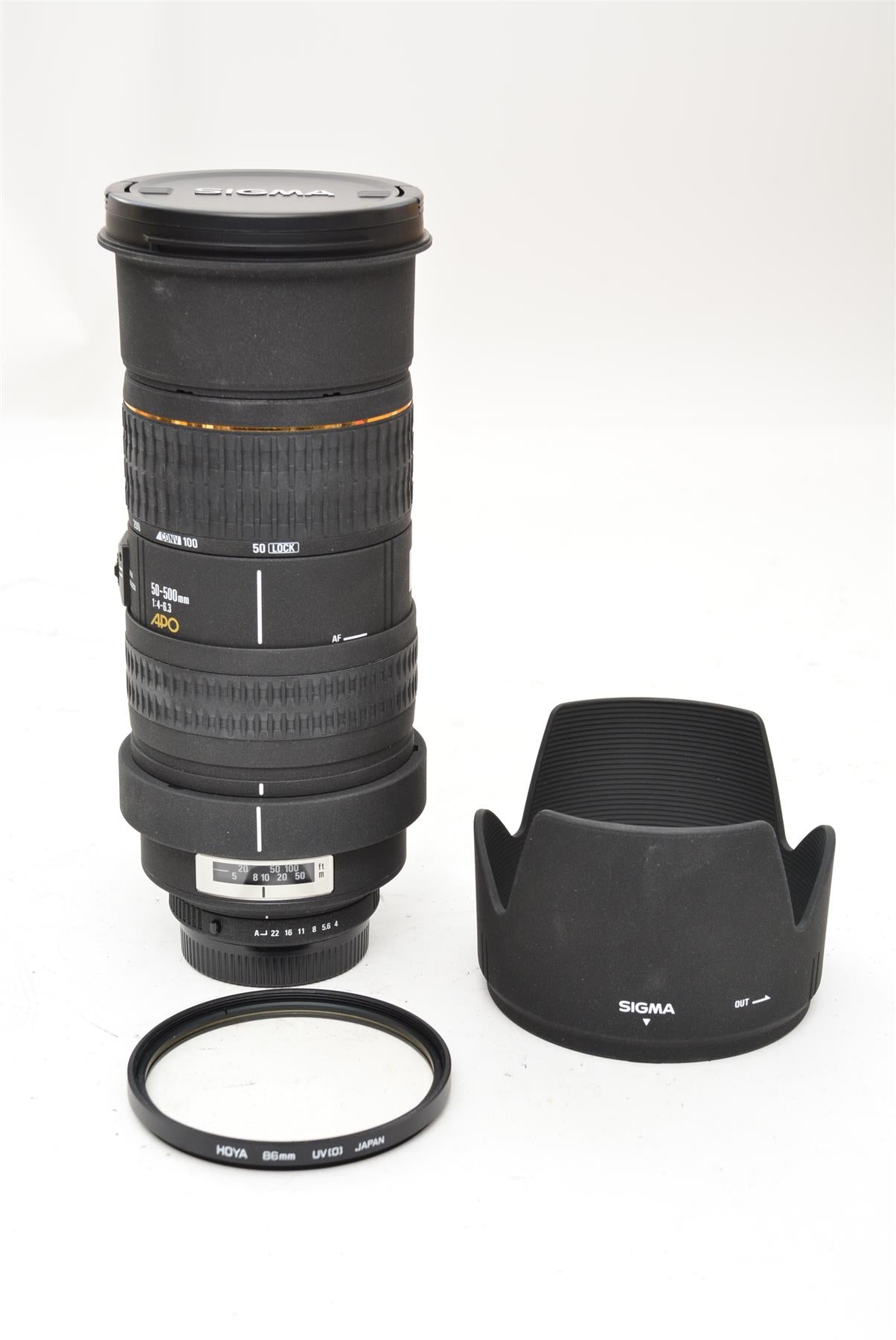 Used Sigma 50-500mm f/4-6.3 APO Pentax Mount Lens