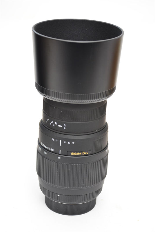 Used Sigma DG 70-300mm f/4-5.6 Nikon Fit Lens