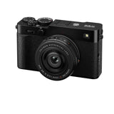 Fujifilm X-E5 Digital Camera with XF 23mm f/2.8 R WR - Silver