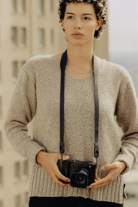 Peak Design Form Leather Camera Strap Standard - Black