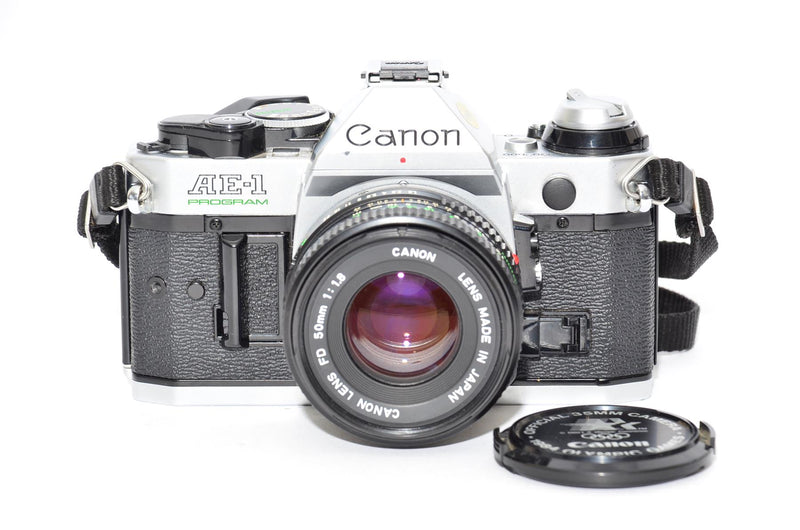 Used Canon AE-1 Program with 50m f/1.8 - Olympic Edition