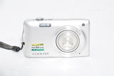 Used Nikon Coolpix S3300 Compact Digital Camera - NO CHARGER INCLUDED