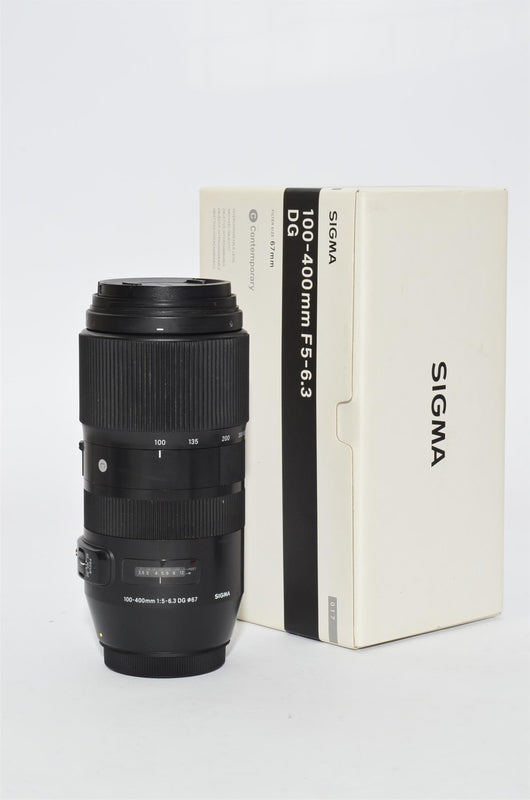 Used Sigma 100-400mm f/5-6.3 DG For Canon