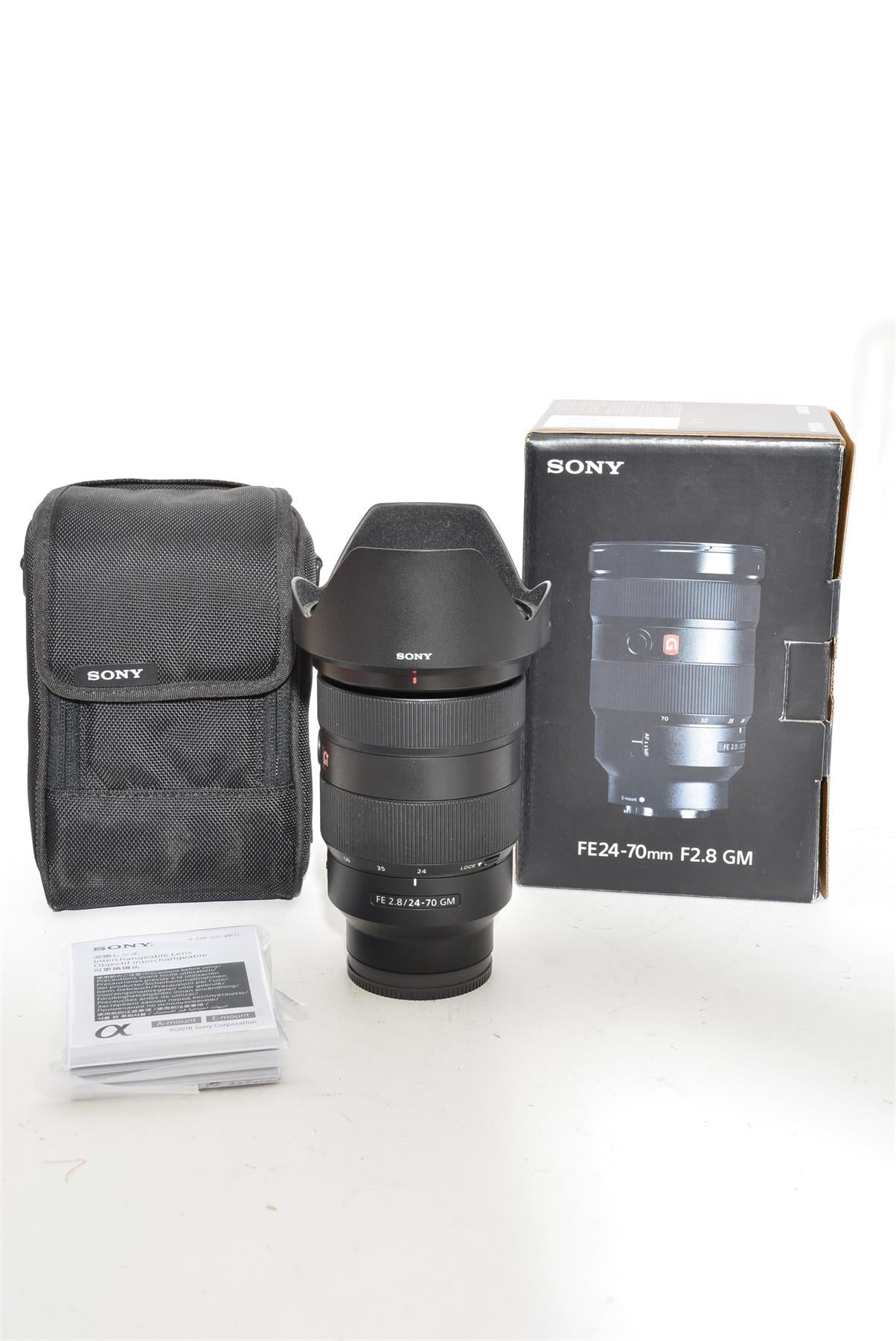 Used Sony 24-70mm F2.8 G Master Lens