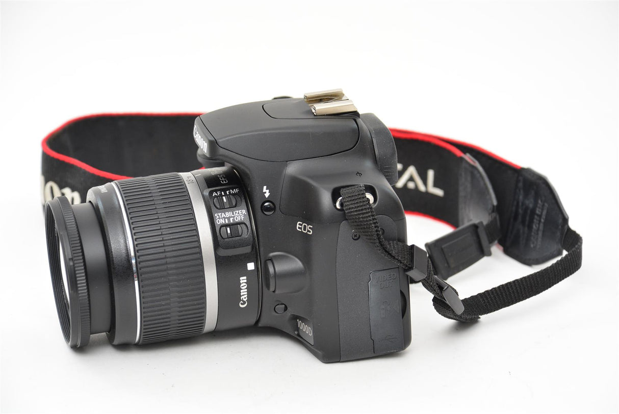 Used Canon EOS 1000D Camera with EFS 18-55mm Lens