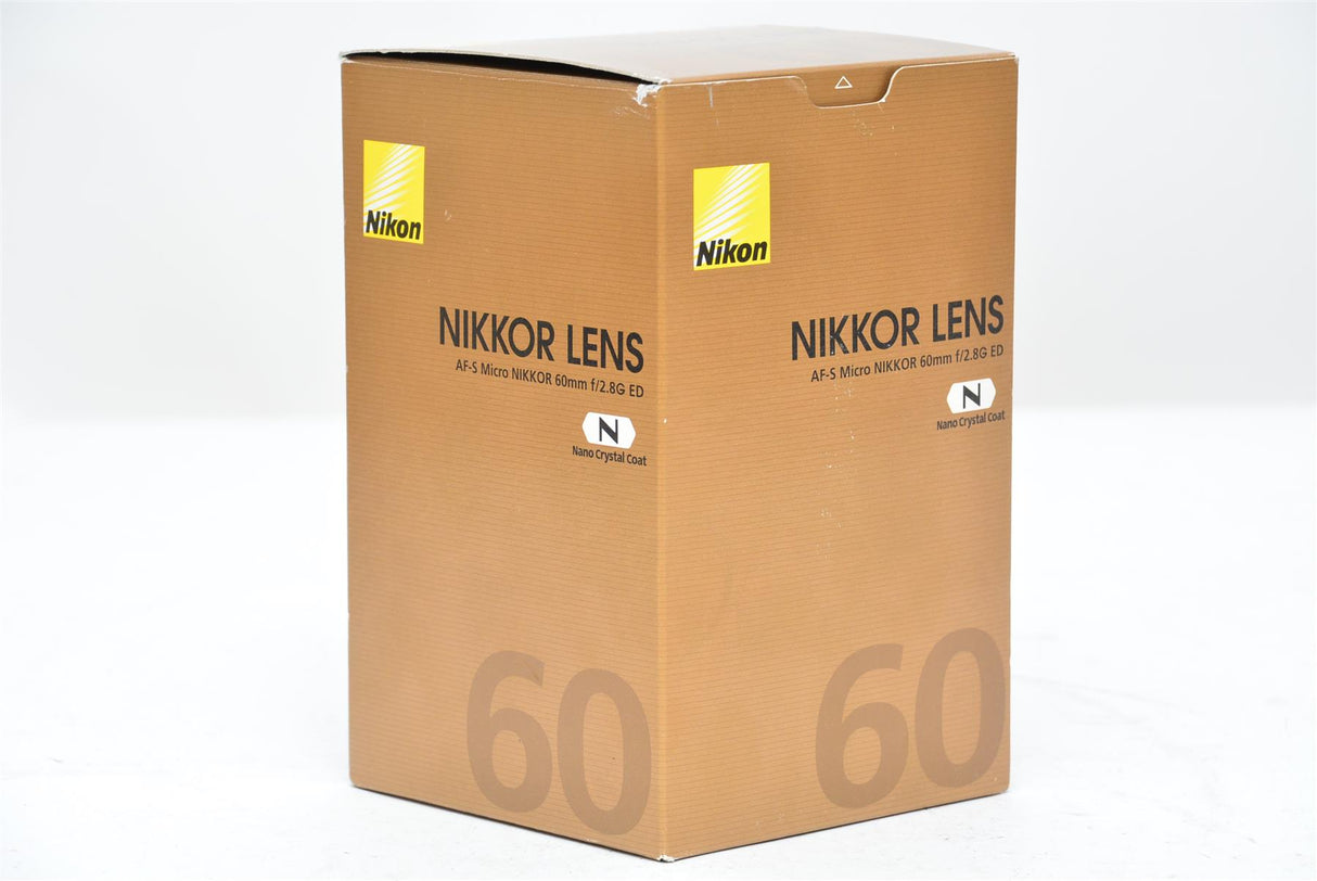 Used Nikon AF-S Micro Nikkor 60mm f/2.8G ED Lens