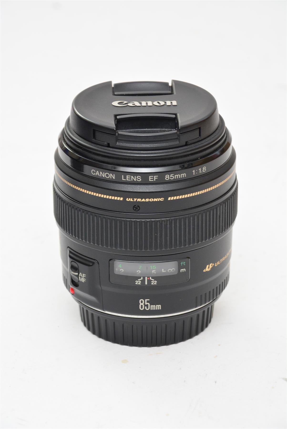 Used Canon EF 85mm f/1.8 Ultrasonic Lens