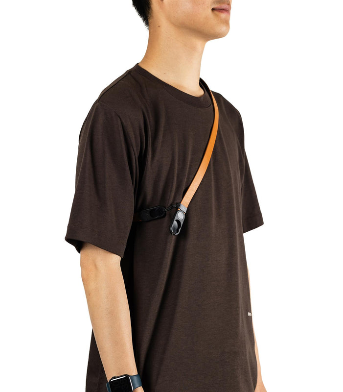 Peak Design Form Leather Camera Strap Short - Amber