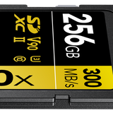Lexar SDXC UHS-II - Pro Gold Series - V90 2000x 300MB/s - 256GB
