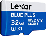 Lexar microSDHC Blue Plus UHS-1 32GB V10 R100MB/s