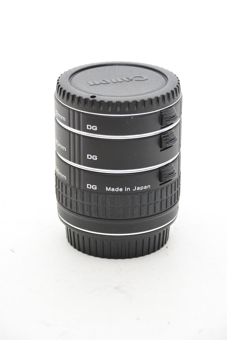 Used Kenko DG Extension Tube Set For Canon