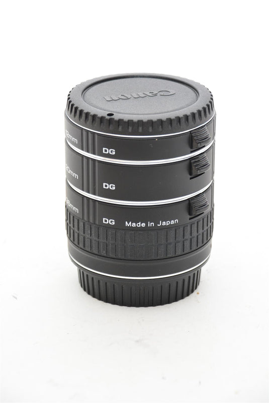 Used Kenko DG Extension Tube Set For Canon