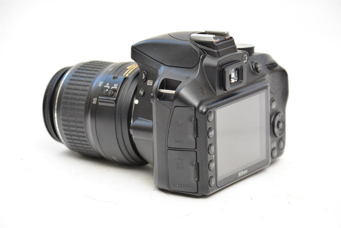 Used Nikon D3300 Body with 18-55 Lens