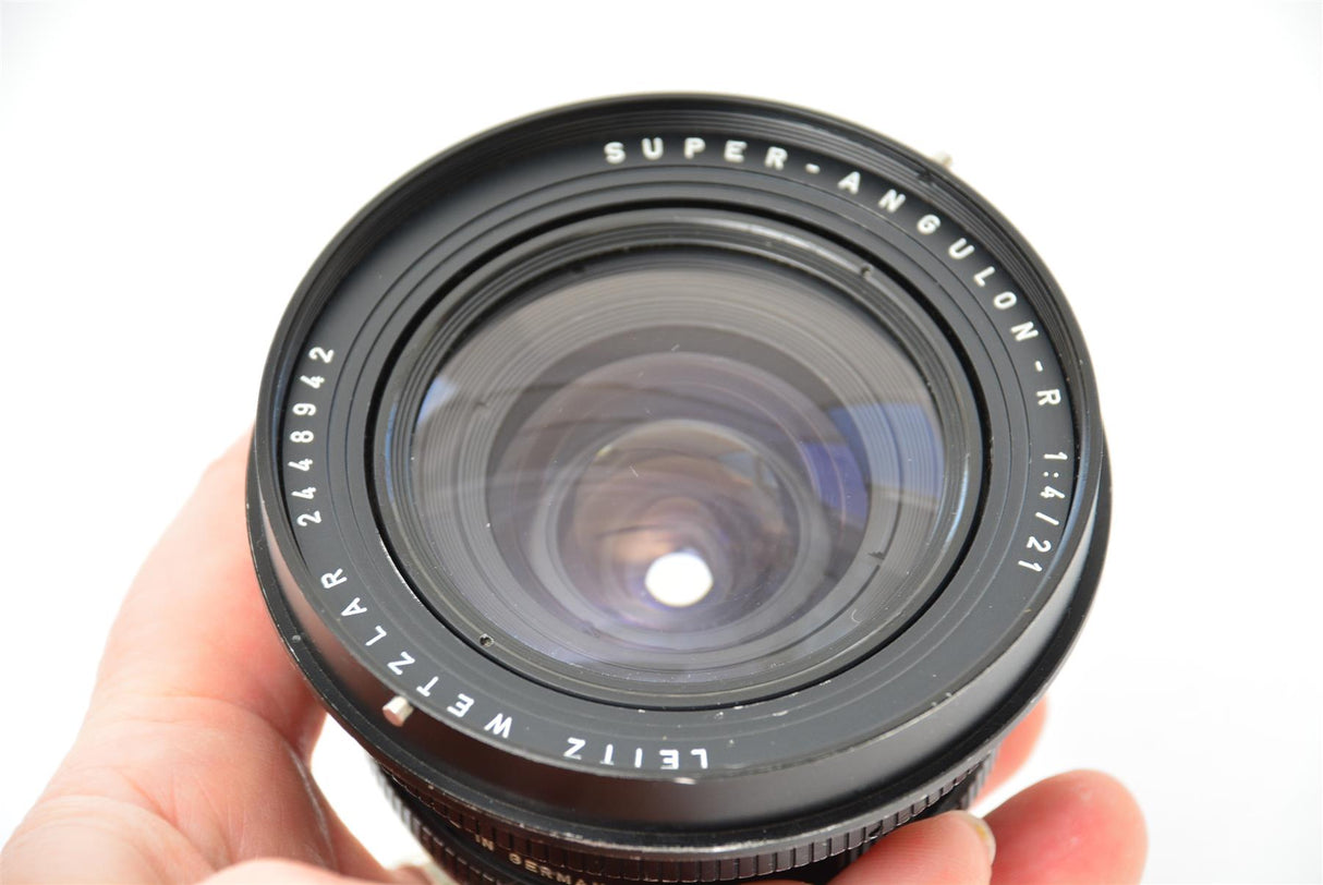 Used Leitz Wetzlar 21mm f/4 Super-Angulon-R Lens