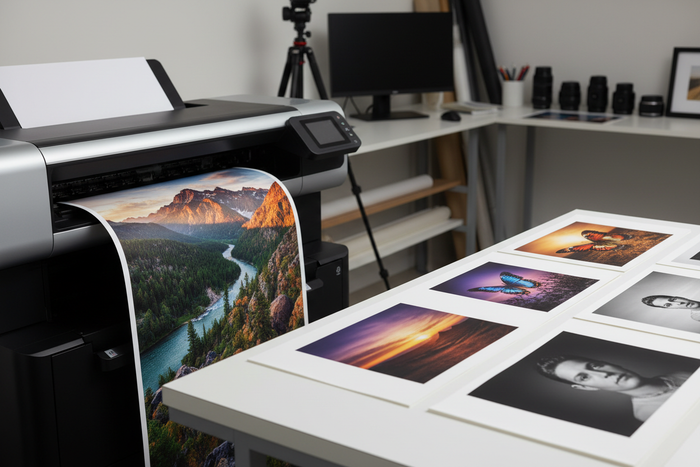 Exhibition-quality printing for artwork and photography.