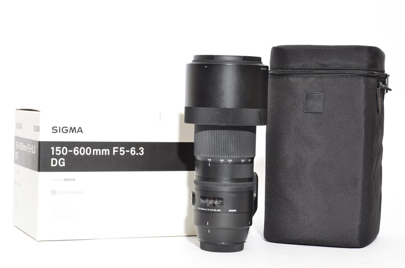 Used Sigma 150-600mm f/5-6.3 DG Contemporary Canon EF Mount