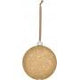 Christmas Bauble - Champagne - 8.5x8.5cm