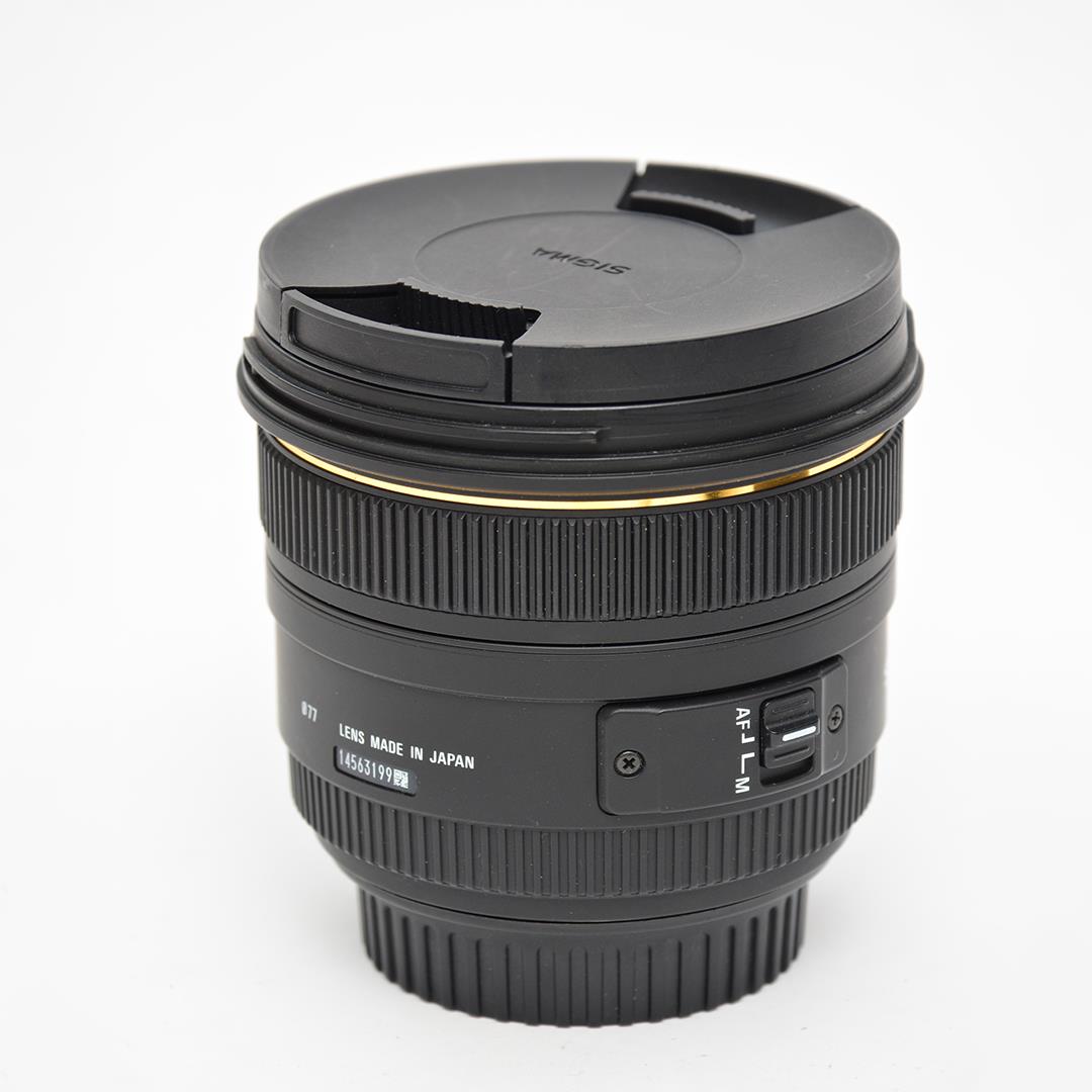 Used Sigma 50mm f1.4 EX DG HSM Canon EF Mount Lens