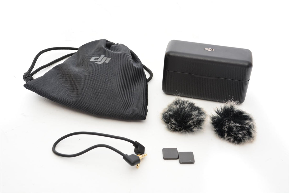 Used DJI Mic with 2 Transmitters and 1 Receiver + Charging Case