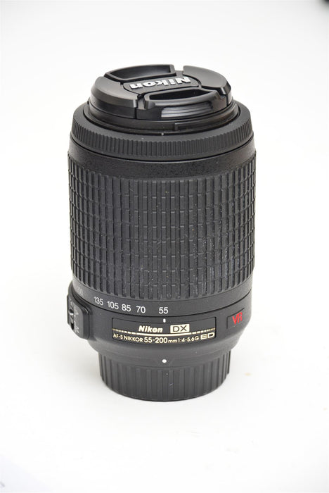 Used Nikon AF-S Nikkor 55-200mm f/4-5.6 ED VR Lens