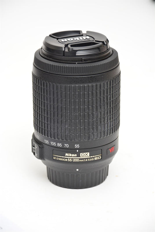Used Nikon AF-S Nikkor 55-200mm f/4-5.6 ED VR Lens