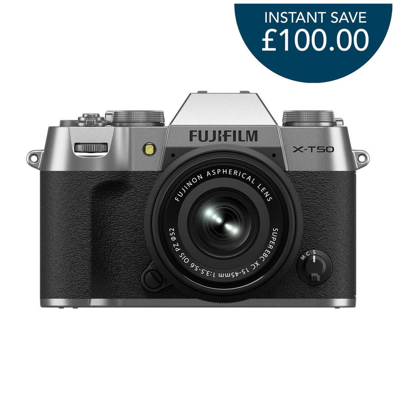 Fujifilm X-T50 with XC15-45mm F3.5-5.6 OIS PZ - Silver
