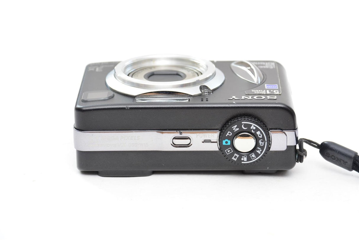 Used Sony DSC-W15 Digicam Digital Still Camera