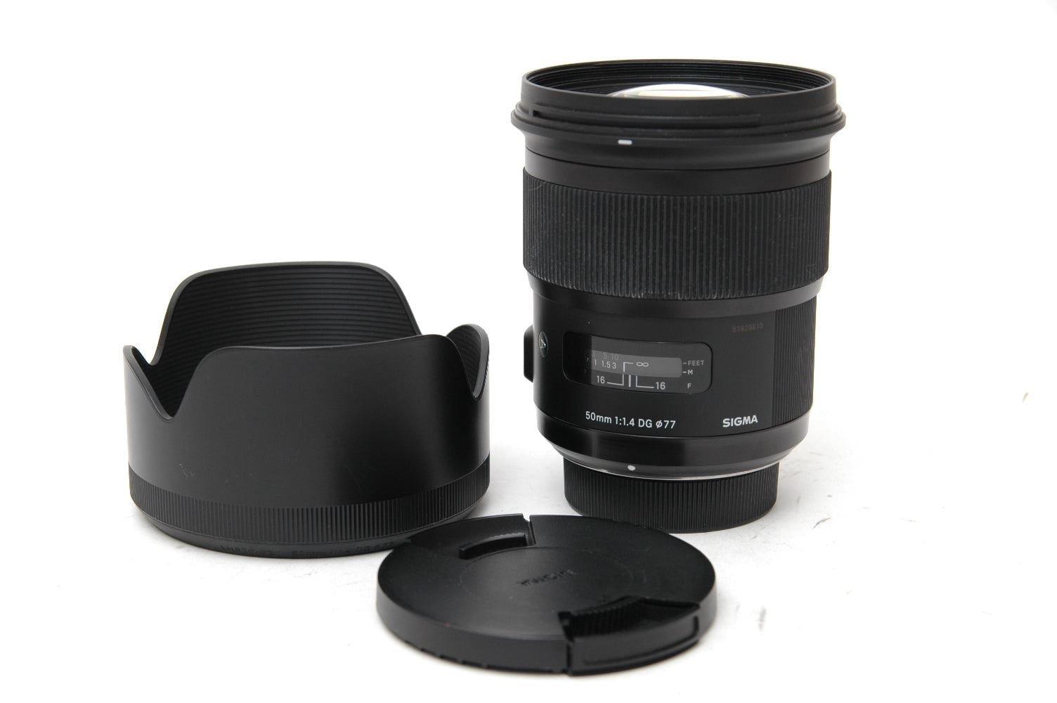 Used Sigma 50mm f/1.4 DG HSM ART Lens for Nikon
