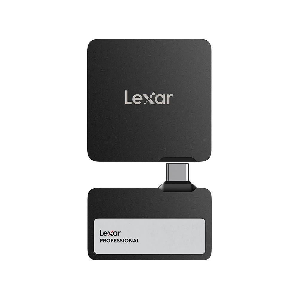 Lexar Go Portable SSD SL400 2TB including Hub Black