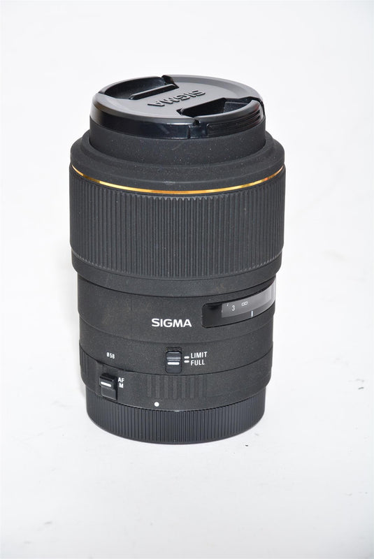Used Sigma EX 105mm f/2.8 DG Macro Canon Mount Lens