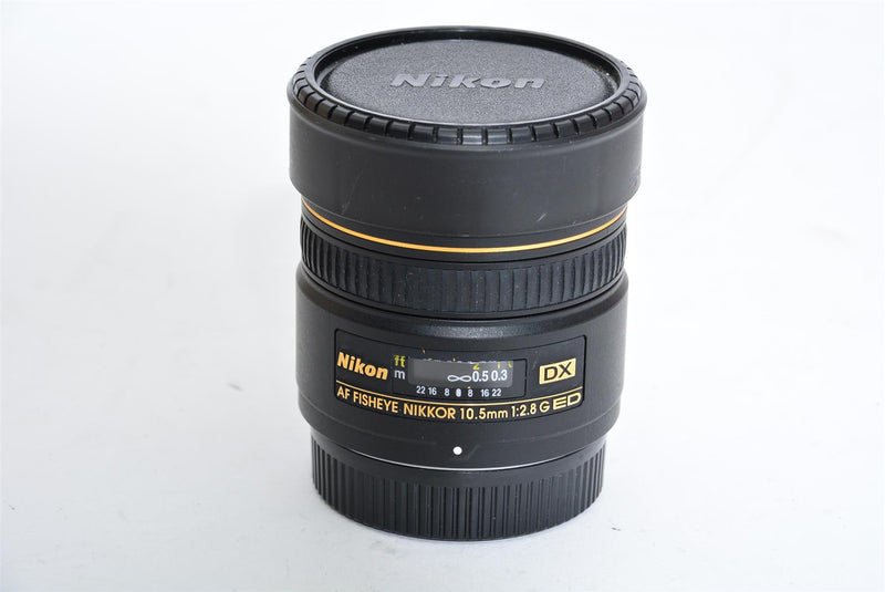 Used Nikon AF Fisheye Nikkor 10.5mm f/2.8 G ED DX Lens