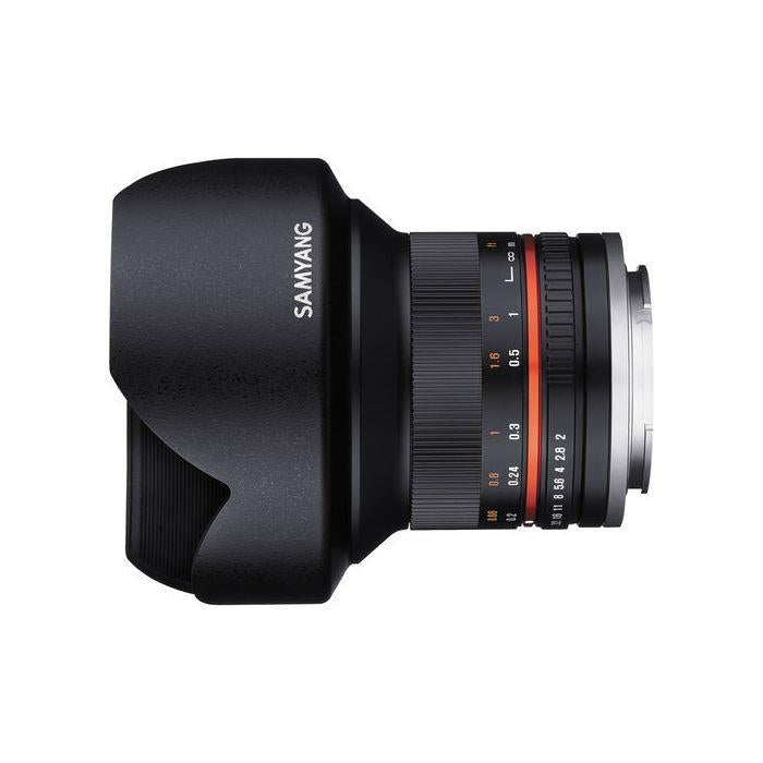 Samyang MF 12mm f2.0 NCS CS Lens - Sony E Mount - Black